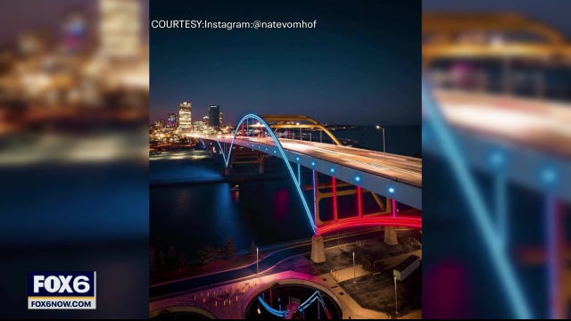 The Hoan Bridge is helping light the way: This year the city has a unique Menorah