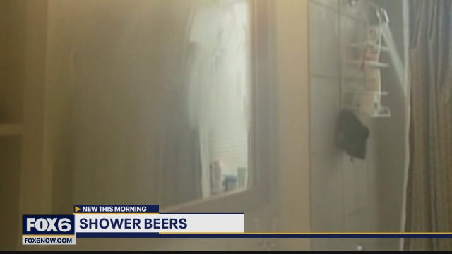 It's a practice that's gaining some steam -- shower beers