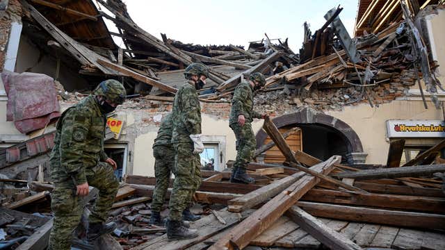 Magnitude 6.3 earthquake strikes Croatia; 2 deaths reported