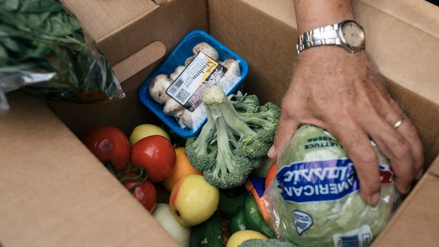 Feeding America COVID food cliff warning