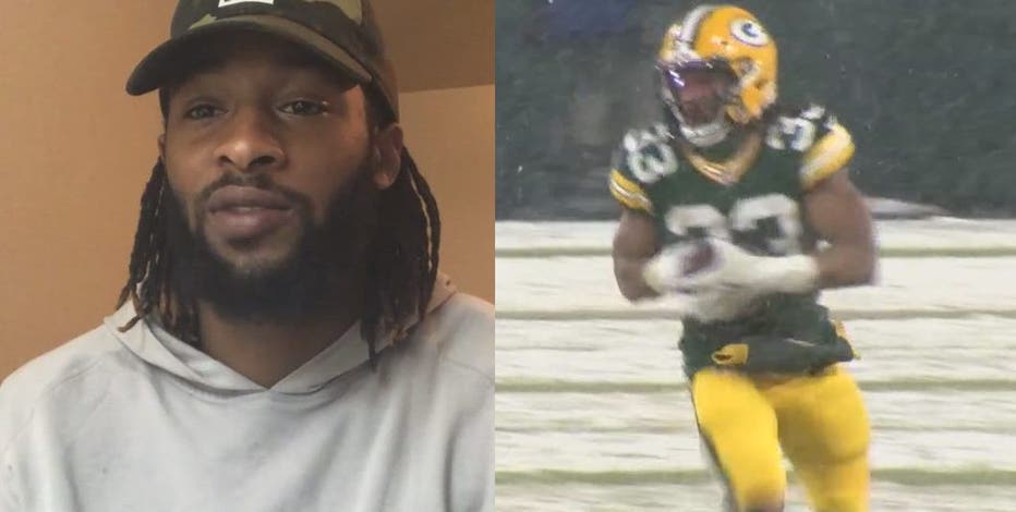 Aaron Jones say Packers must 'control what we can control' vs, Bears