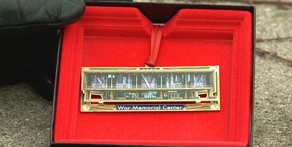 War Memorial Center sells holiday ornament; proceeds benefit vets
