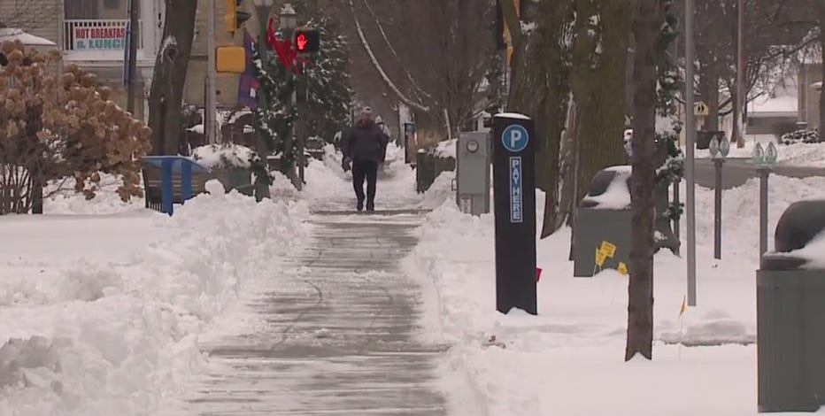 Walworth County digs out from under as much as 8 inches of snow
