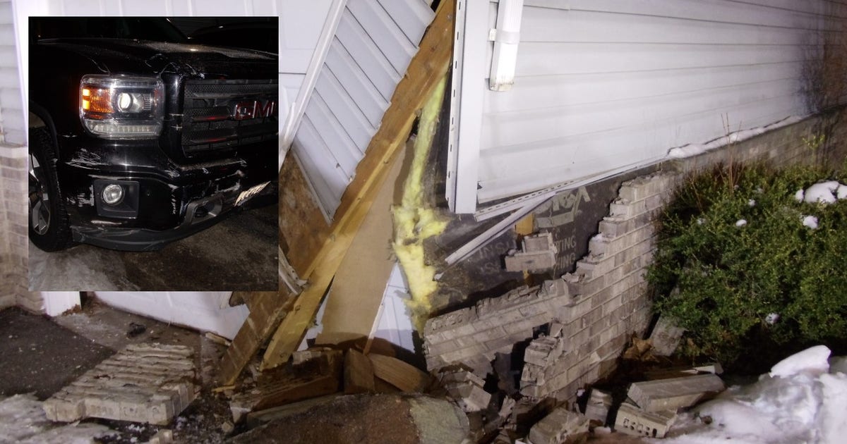 Man taken into custody for OWI after crashing into apartment building ...