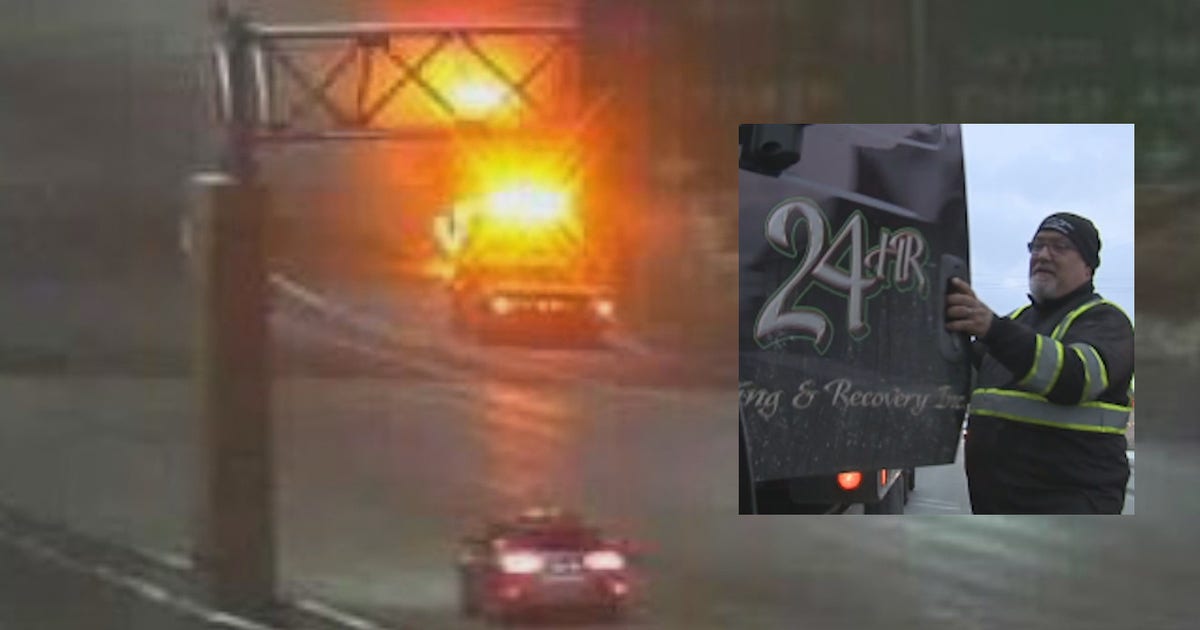 Milwaukee tow drivers hailed for pulling man from burning car on I-43 ...