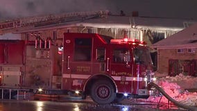 Fire crews called to 2-alarm fire near 91st and Silver Spring