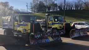 Students paint Waukesha County snowplows, get educated on safety