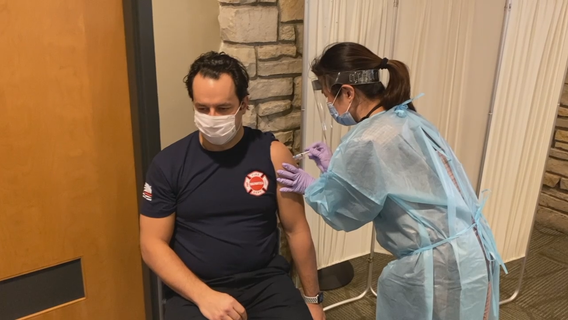 Wauwatosa FD staff receive 1st COVID-19 vaccine doses