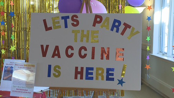 Brookfield nursing home celebrates 1st coronavirus vaccinations