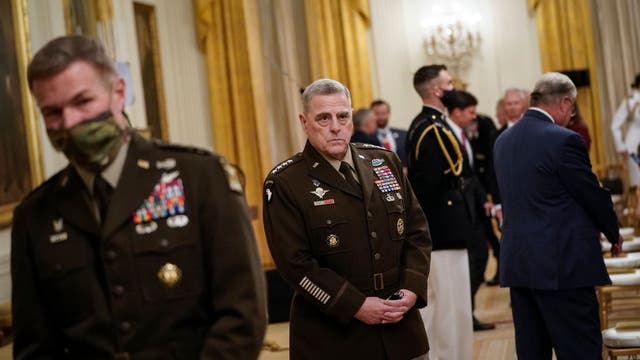 Joint Chiefs of Staff send memo to military decrying pro-Trump Capitol riot, affirming Biden's victory