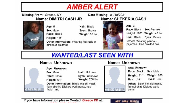 Search for 2 children forcibly abducted from NY foster home