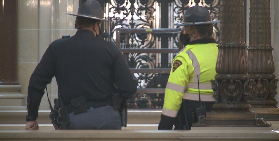 Security at Wisconsin Capitol beefed up in wake of chaos in DC