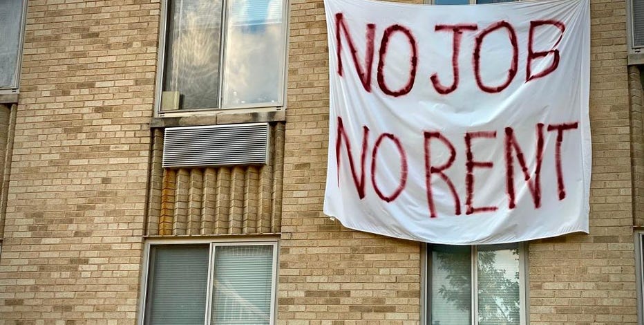 Eviction ban expires, anger mounts