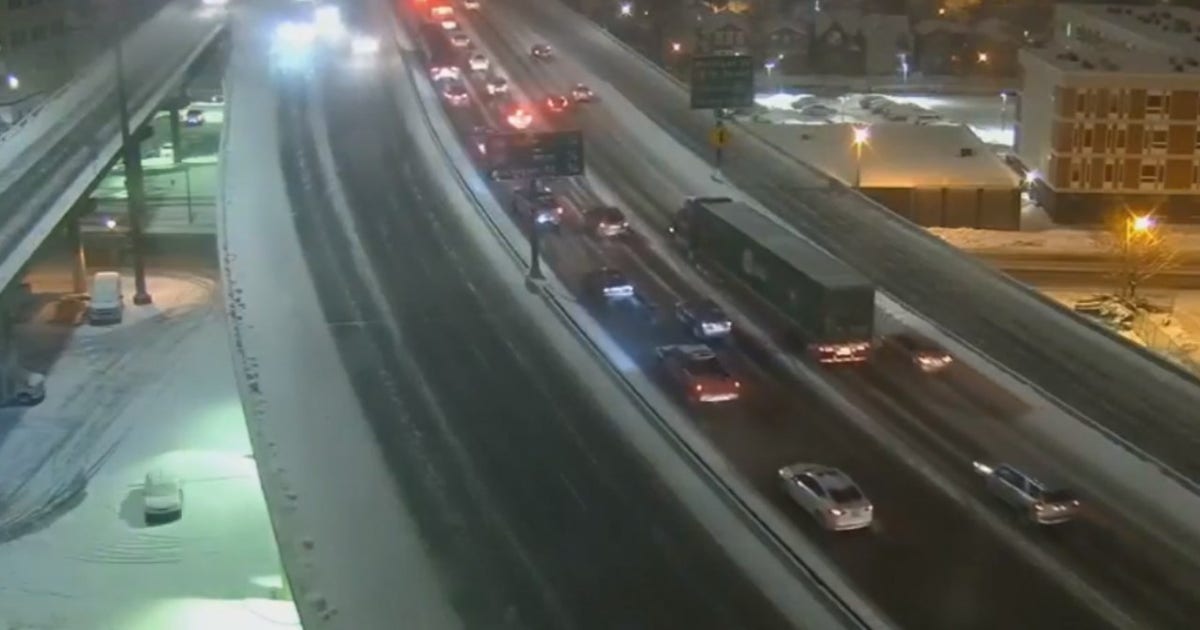 Snow, cold temps make for slippery morning commute in SE Wisconsin ...