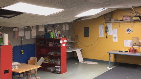 Snow collapses roof, hinders Mount Pleasant school
