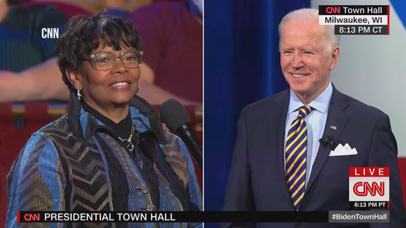 'Very exciting:' Milwaukee nurse questions Biden on vaccine equity