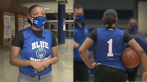 Teen finds relief on court, leads on and off it: 'Enjoy the moment'