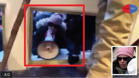 Feds arrest, charge woman in pink hat during Capitol attack