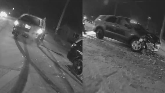 Body cam video released from Dodge County pursuit, crash
