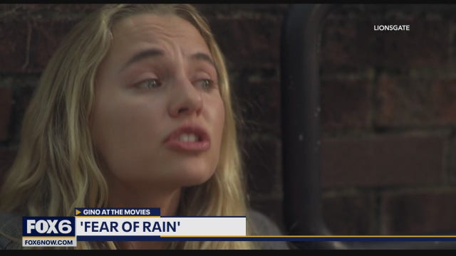 Gino talks with the stars in the new film 'Fear of Rain'