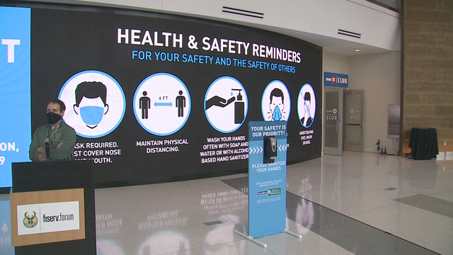 Bucks to allow limited number of fans into games at Fiserv Forum