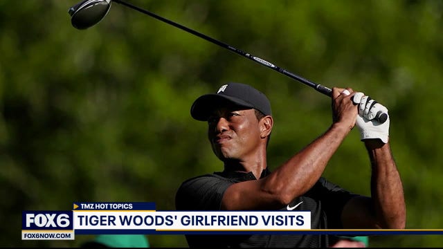 Tiger Woods greeted with familiar face as he recovers from crash