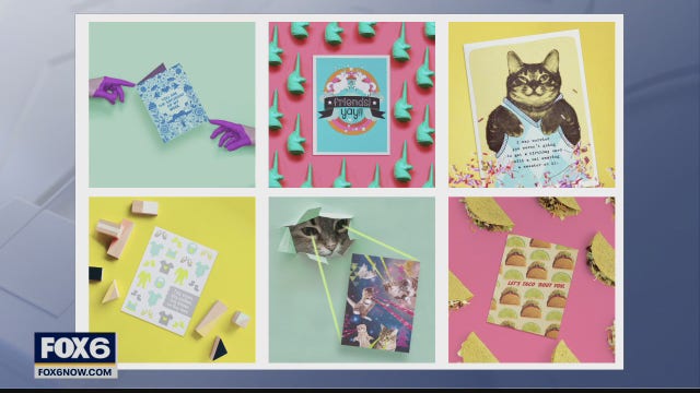 A card can go a long way to brighten someone's day