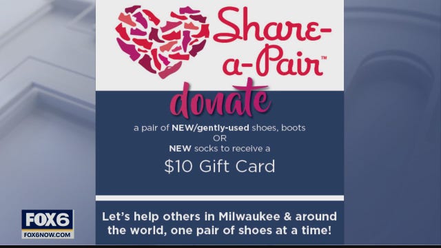 A good pair of shoes goes a long way, especially for those in need