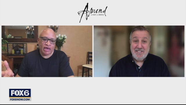 Gino talks with executive producer of 'Amend: The Fight For America'