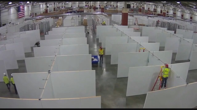 WI Alternate Care Facility closing as COVID-19 hospitalizations fall