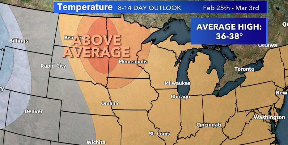 Warmer weather just around the corner for Wisconsin