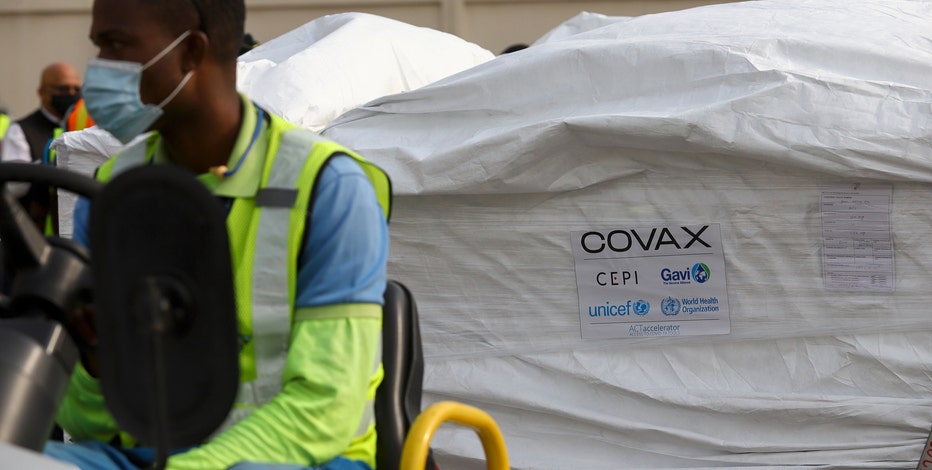 Ghana is 1st nation in world to receive UN-backed COVAX vaccines