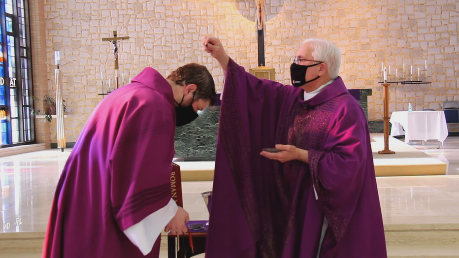 Ashes will be sprinkled as Lent begins to mitigate COVID concerns