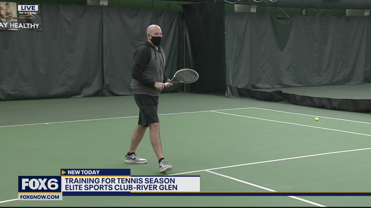 Elite Sports Club in Glendale has plenty of indoor tennis courts