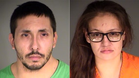 Man, woman accused of leading deputies on pursuit with newborn in car