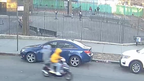 Hunt for suspects in drive-by shooting at Bronx playground