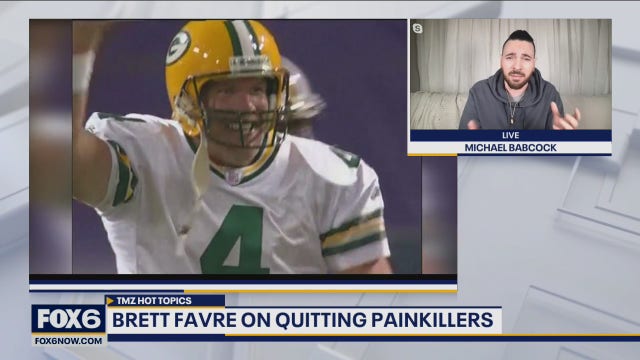 Packers legend Brett Favre is speaking out on quitting painkillers
