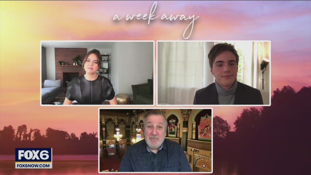 Gino talks with the stars of the new Netflix film 'A Week Away'
