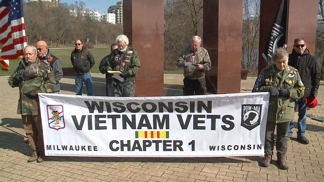 'We can't forget:' Milwaukee ceremony honors Vietnam War Veterans Day