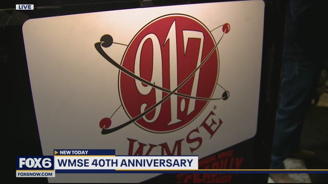 40 years ago WMSE - 91.7 FM starting broadcasting all across Milwaukee