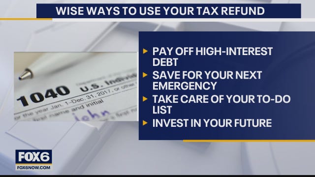 How to make tax refund work to your benefit all year long