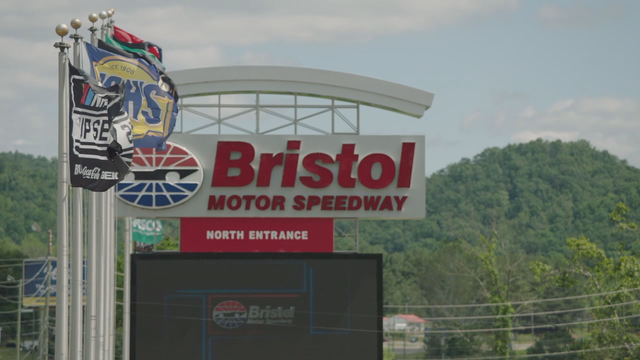 Rain swamps Bristol dirt track; NASCAR to try again Monday