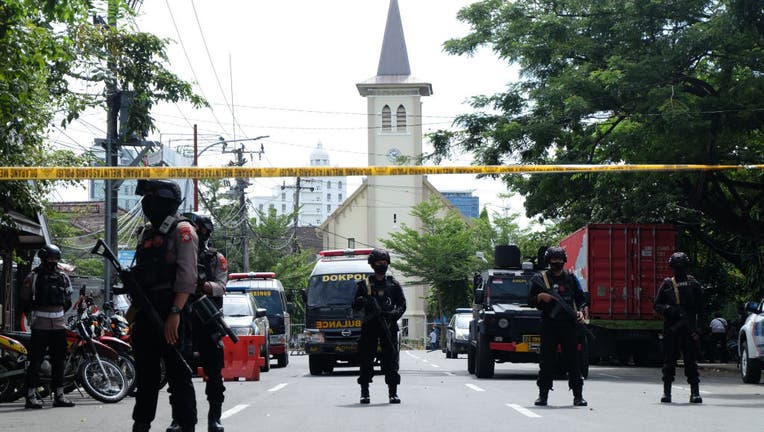 Several injured in church suicide bombing in Indonesia