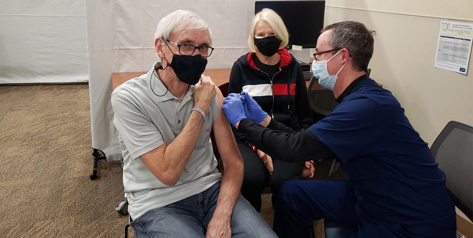 Gov. Evers, first lady complete COVID-19 vaccination series