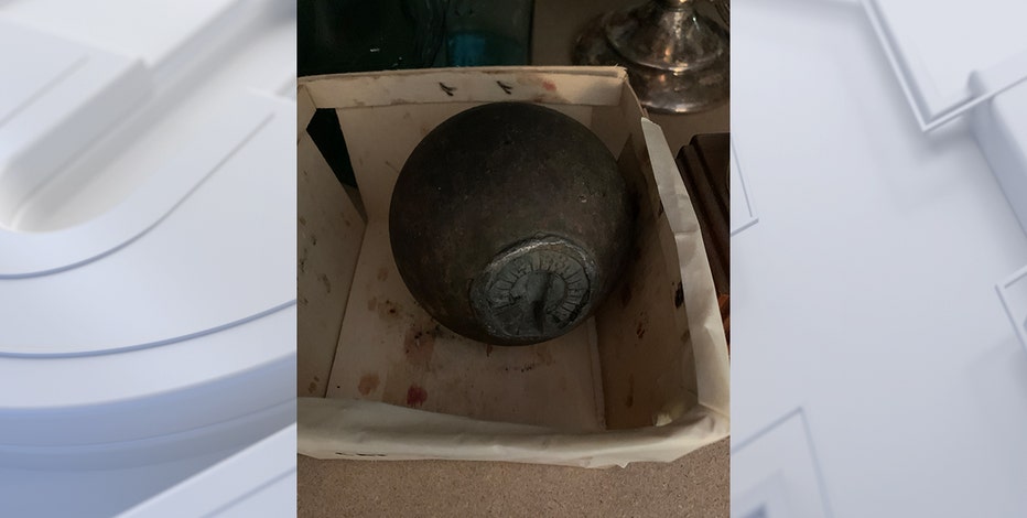 Donated 1850s-era cannonball creates quite the commotion in Pewaukee