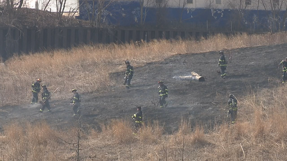 Man suspected of setting fire along Hank Aaron State Trail