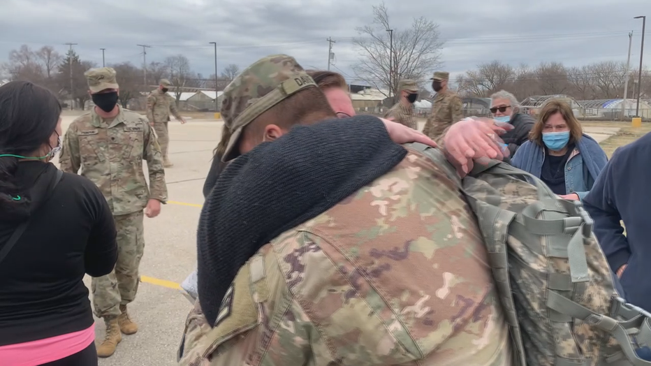 996th Engineer Company returns home after tour in Middle East