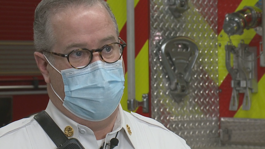Grafton Fire Chief William Rice