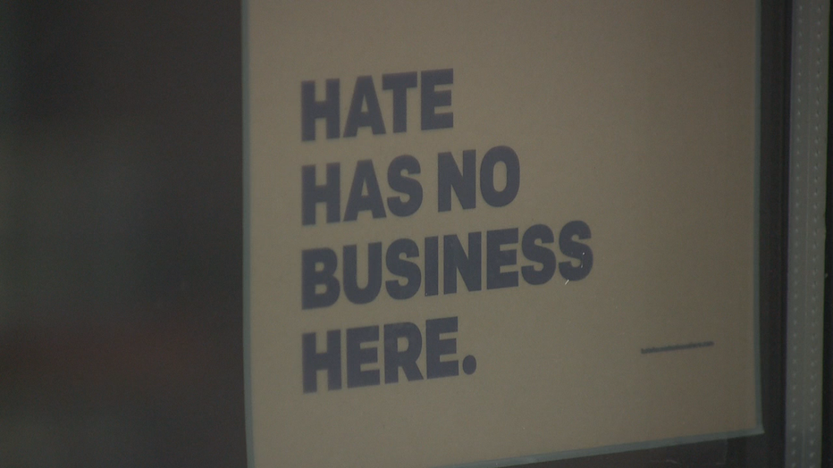 Vandal covers BLM, anti-Asian hate messages with paint in Shorewood