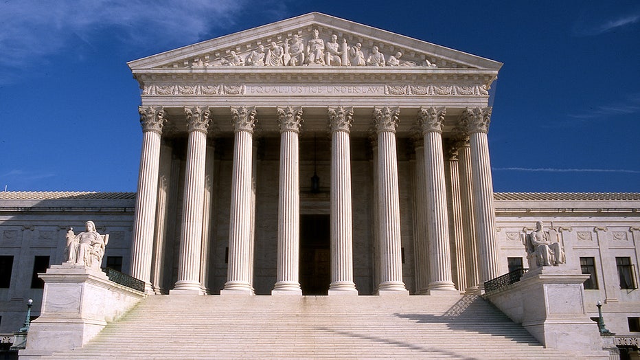 Facade and steps United States Supreme Court building